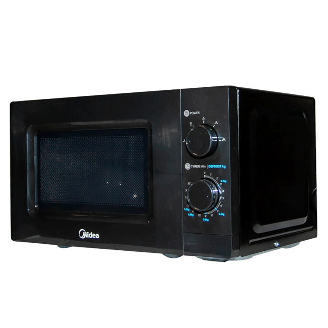 MIDEA 20LTR SOLO MICROWAVE MM720C2GS-B - FACTORY DIRECT GH