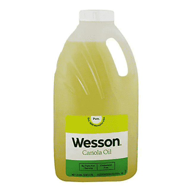 Pure Wesson Canola Oil, Cholesterol Free 4.73L FACTORY DIRECT GH